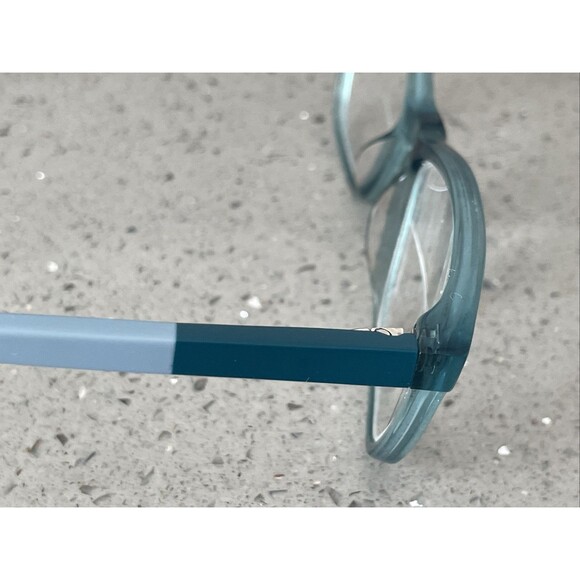 JONES NEW YORK J236 TEAL Eyeglasses Frames ONLY rectangle full rim 48-15-135 - Picture 11 of 15